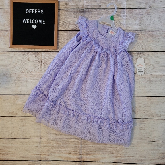 NWT Girls Spring Dress Purple ✨️ - Picture 15 of 16